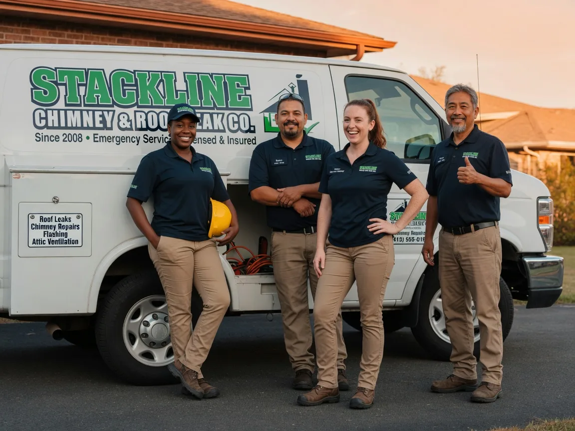 Chimney flashing repair company in Nevada, TX